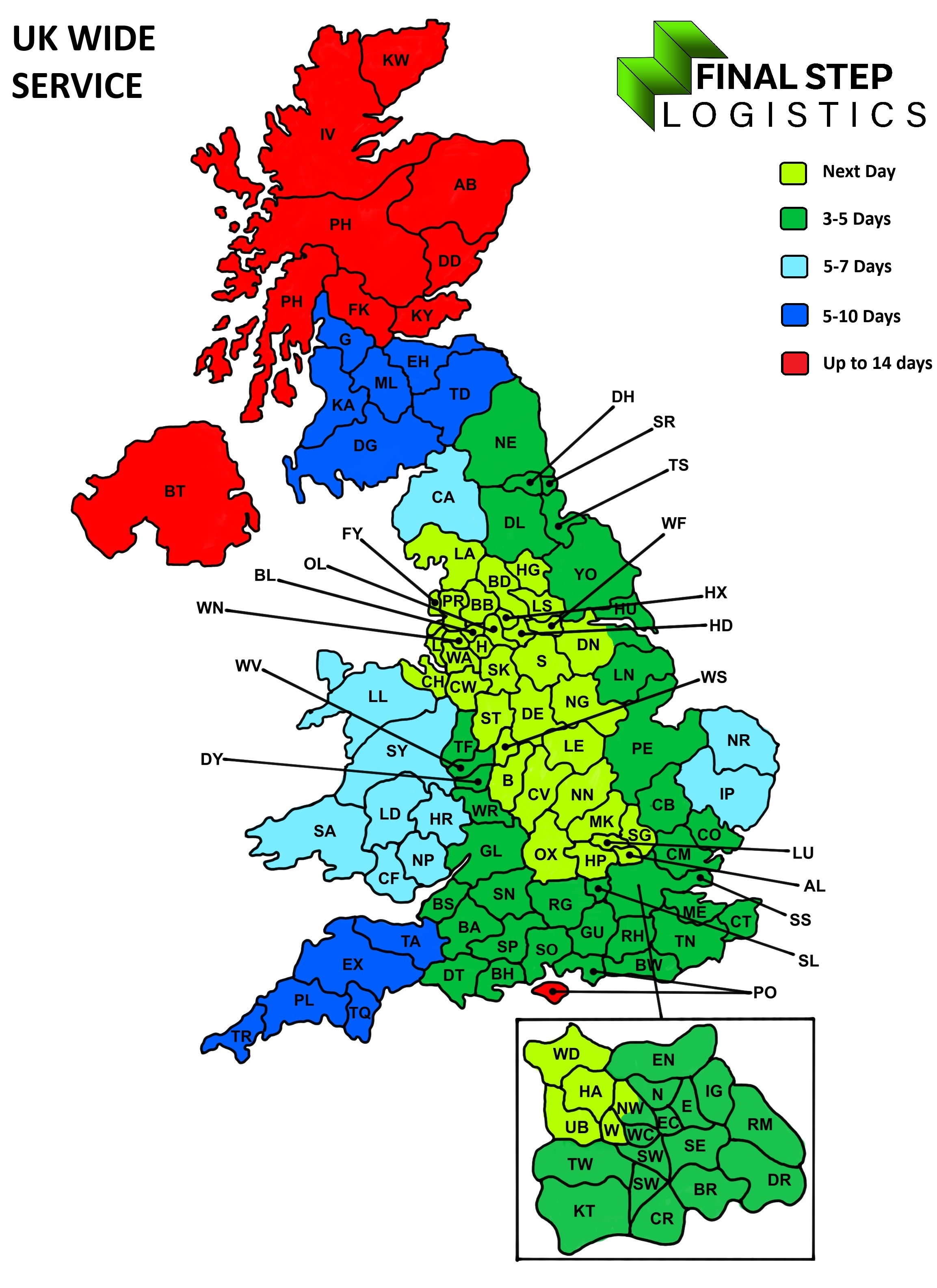 service areas